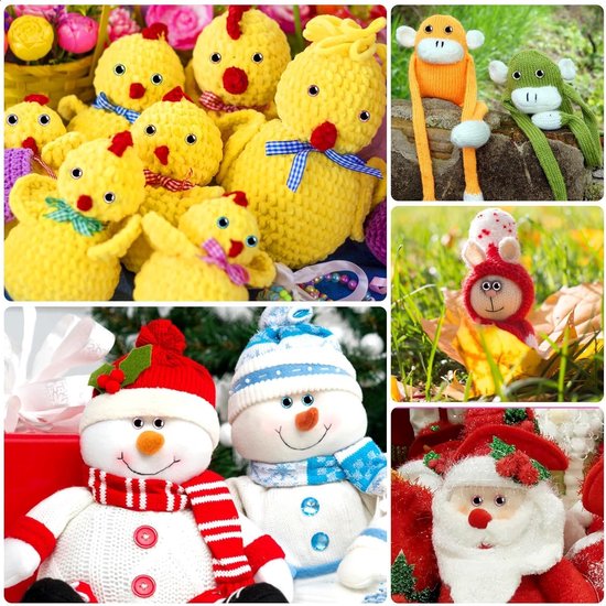 120 stuks 18 mm 3D glitter plastic veiligheidsogen voor amigurumi trapezium knutselwerk, haakwerk popogen met wasmachines, ogen voor opgevulde dieren voor DIY of poppen, beerdier Halloween — afbeelding 5