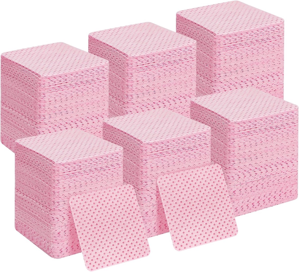 Celpetten 600 stuks - pluisvrij - voor gelnagels - ideaal voor nagellakverwijdering - ShopVlot
