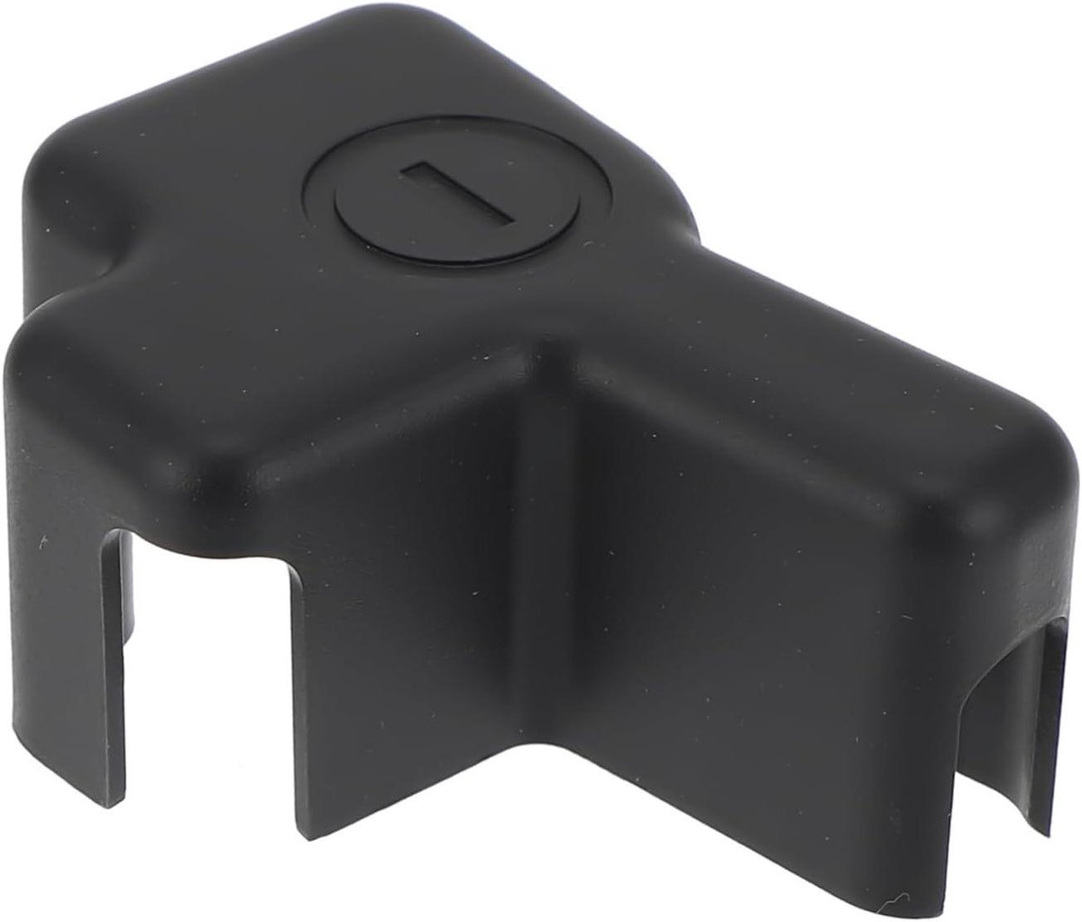 Accupool Afdekking - Batterij Beschermhoes - Motoronderhoud - Universeel Ontwerp - 7x4.5CM - Zwart