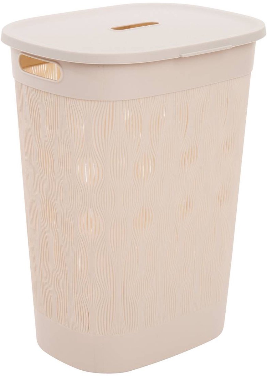 Wasmand 40 l met deksel LEAF