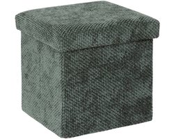 Opvouwbare opbergpoef van stof MIX'N MODUL