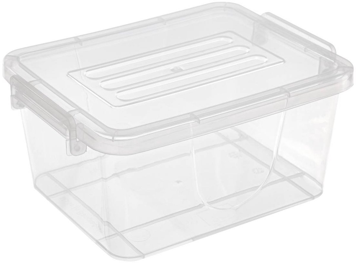 Set van 5 opbergdozen van 5 l CLIPPY
