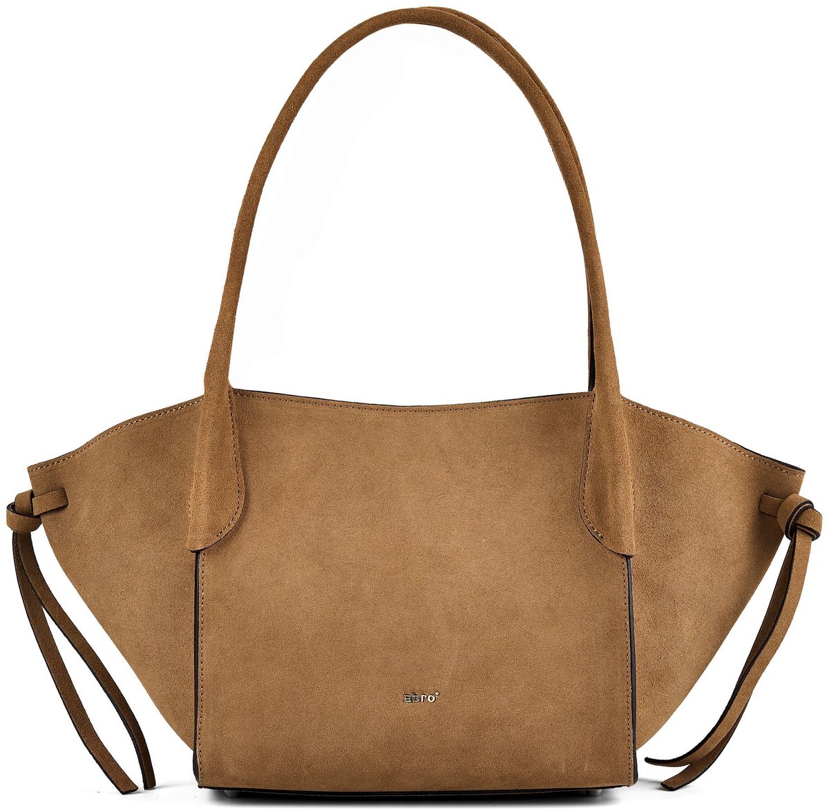 abro Vibe Schoudertas Leder 24 cm - Dames - cappuccino