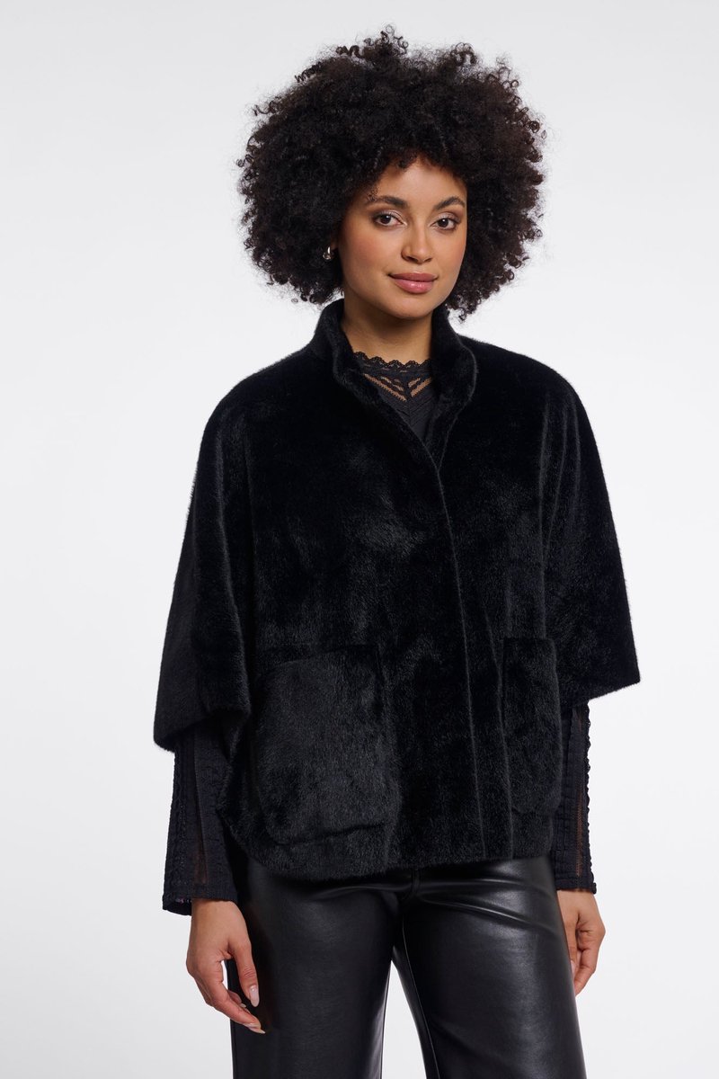 Rino & Pelle Capes - Dewi cape - Zwart