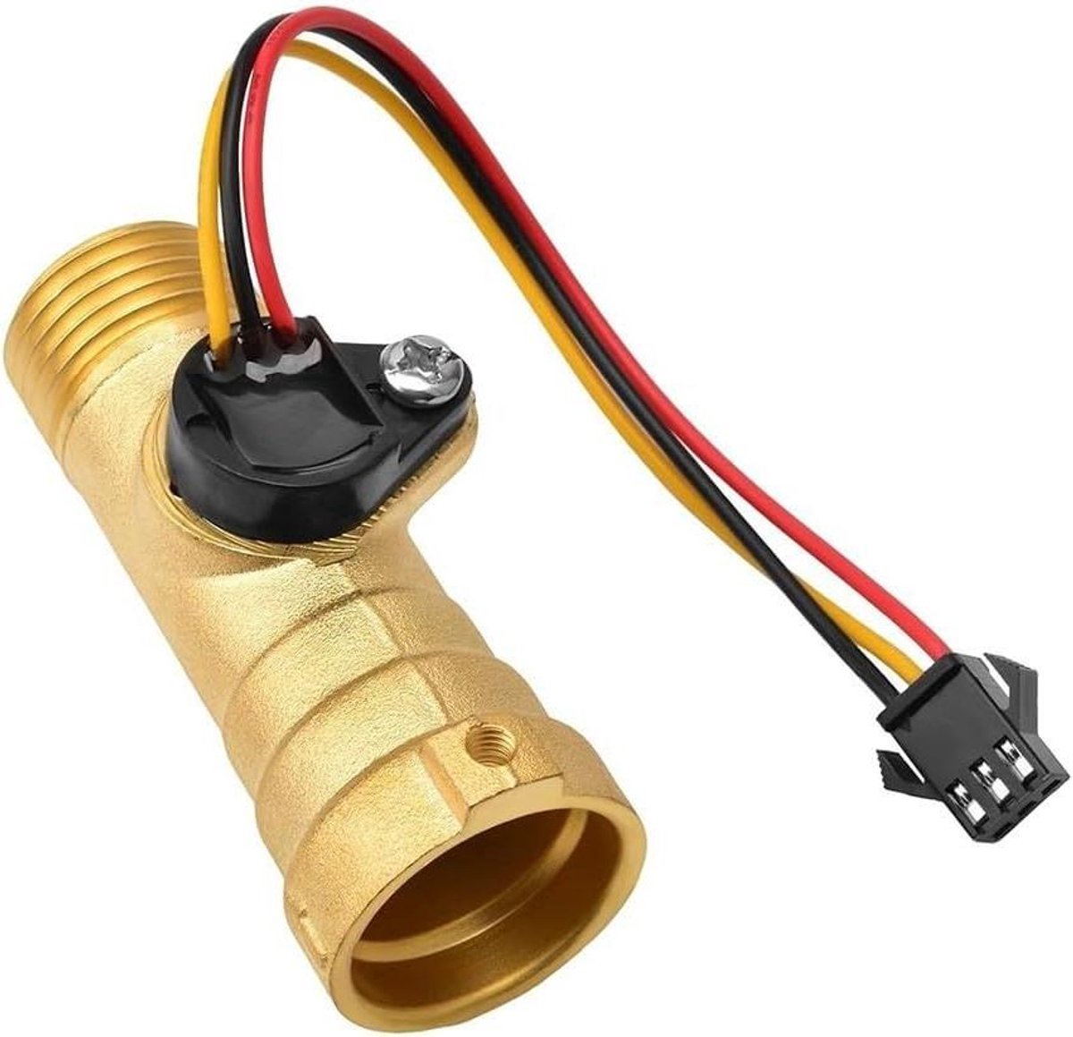 Waterstroommeter - Debietmeter Sensor - Water Management - Koperen Constructie - 1-30 L/min - Koper