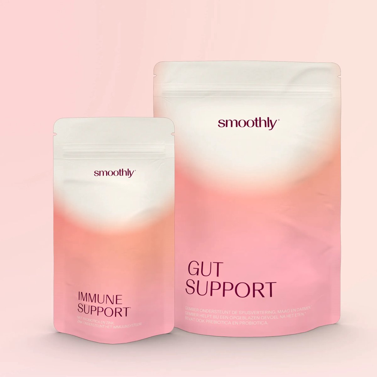 Smoothly Gut Essentials Duo | Gut Support Framboos + Immune Support