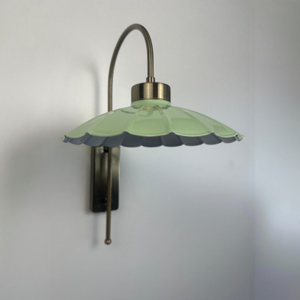 Bamyum hanglamp, industriële Modern stijl, Ø32 cm, groen metalen lamp