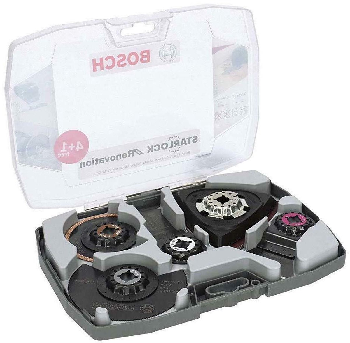 Omgoods - 5-delige Multitoolset voor Hout en Metaal