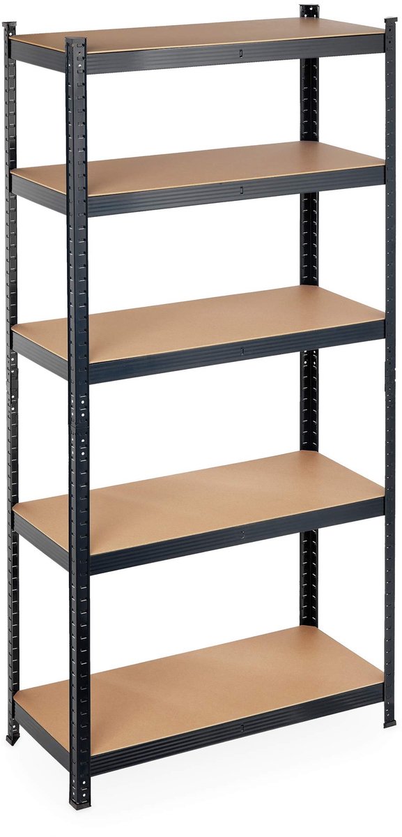 Omgoods - Stalen Opslagrek met 5 Planken 875 kg