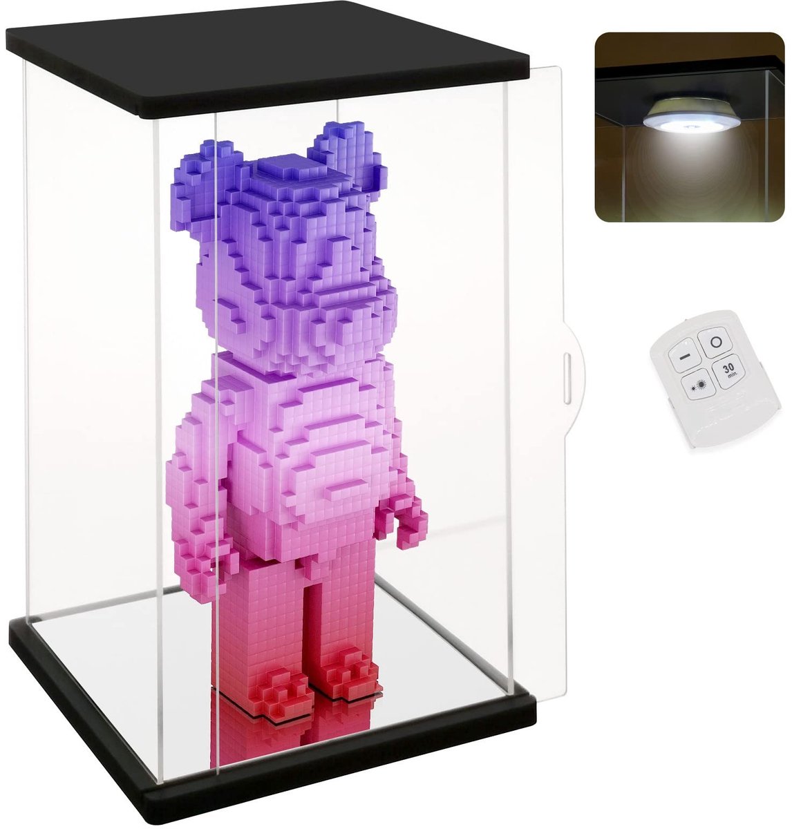 Omgoods - Acryl Displaykast met Afstandsbediening voor Verzamelaars