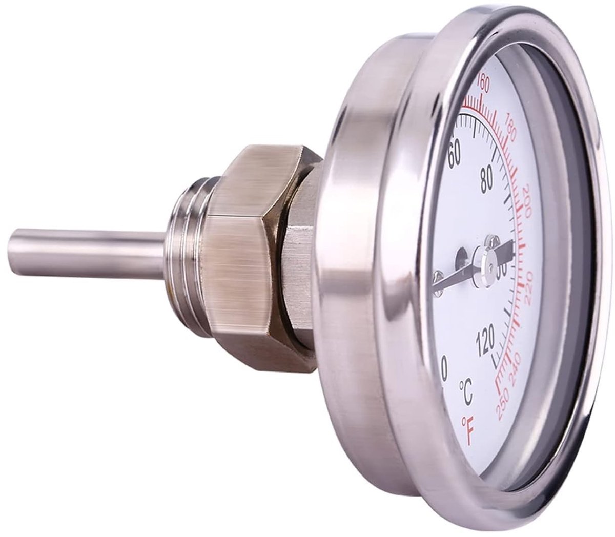 Omgoods - RVS BBQ Thermometer voor Grill en Oven