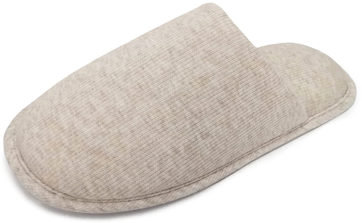 Omgoods - Organic Cotton Antislip Huisslippers voor Dames met Geheugenschuim