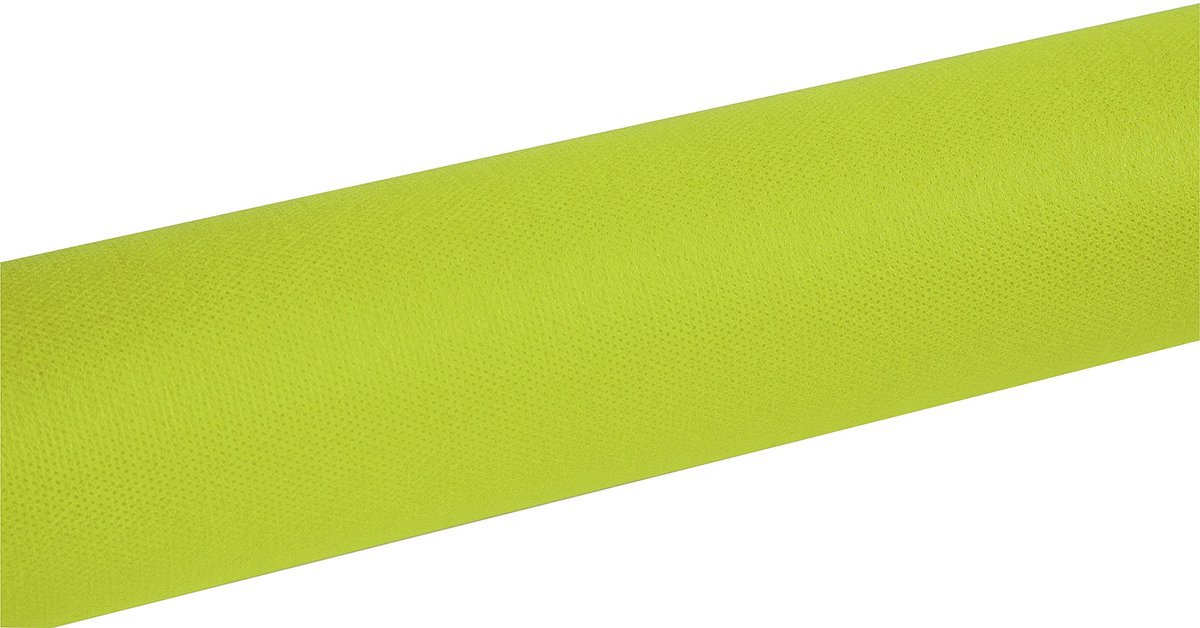 Omgoods - Wegwerp Tafelkleed van Spunbond 50 m x 1.20 m Kiwi Kleur