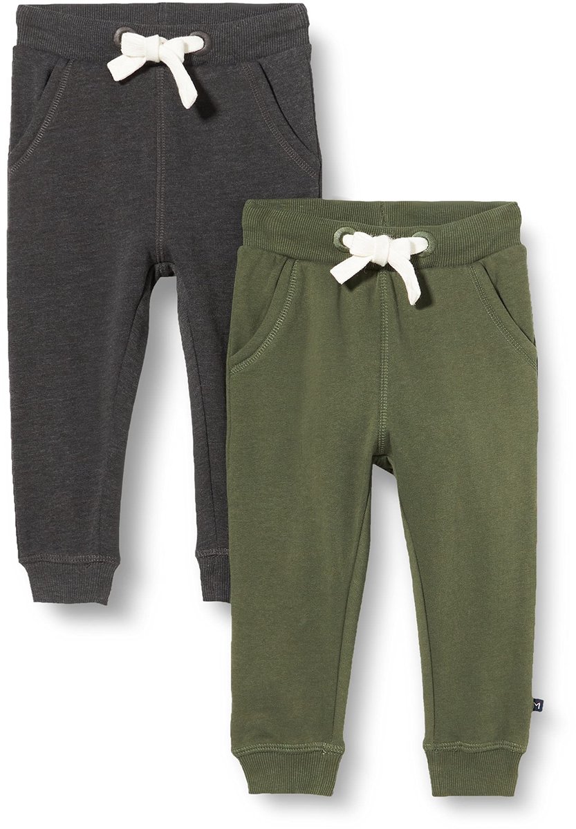 Omgoods - 2-Pack Kinderen Joggingbroeken van Ademend Katoen