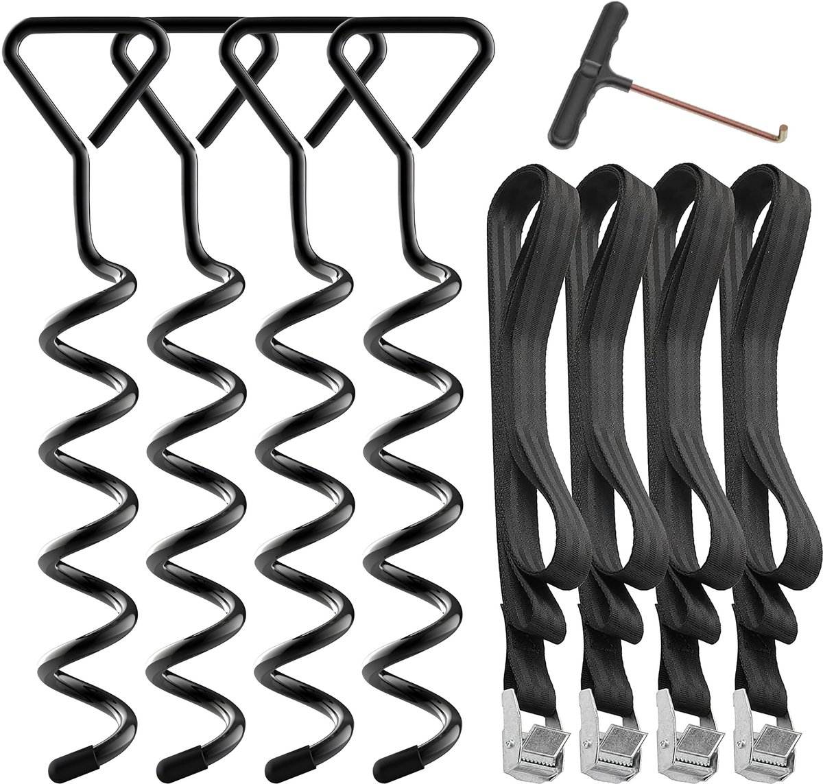 Omgoods - Set van 4 Trampoline Grondankers