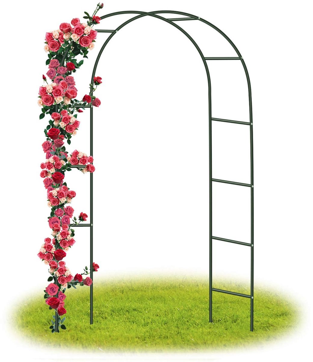 Omgoods - Tuinboog van Poedergecoat Staal voor Klimplanten