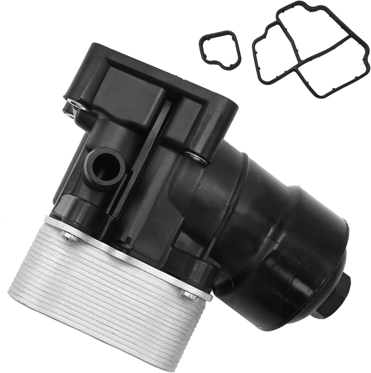 SnelShoppen - Oliefilter Behuizing Oliekoeler Case met Seal Vervanging voor Audi A1 A3, Seat Altea Leon, Skoda Rapid Roomster - 03L115389B 03L115389H
