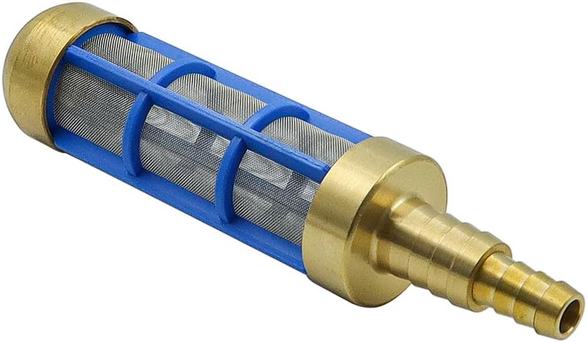 SnelShoppen - Pure Messing Zuigfilter Geschikt Voor 1/2 Inch En 3/4 Inch Voor Hogedrukreiniger Pomp Motorhome, Tuinslangfilter, Zuigmandje Tuinfilter