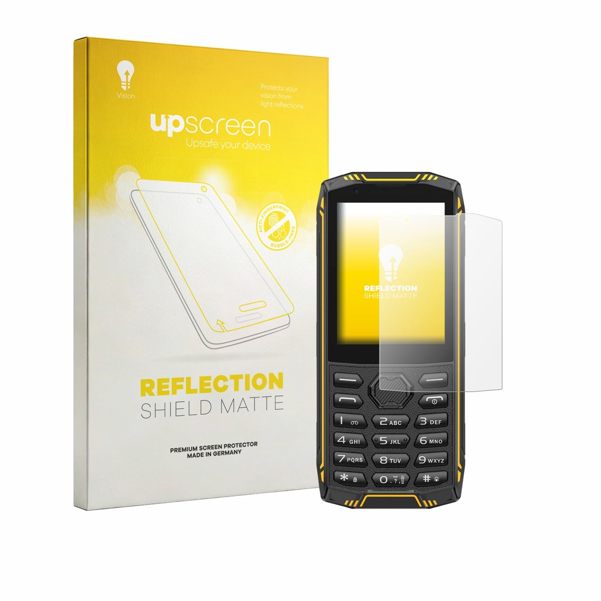 upscreen - Screenprotector voor Ulefone Armor Mini 5 - Folie Beschermfolie anti glare matte