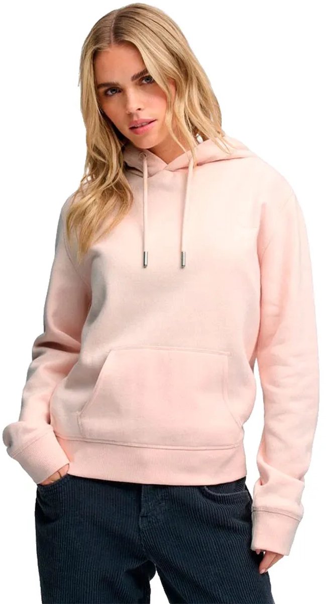 Superdry Signature Geborduurde Hoodie Dames Hoodies Roze