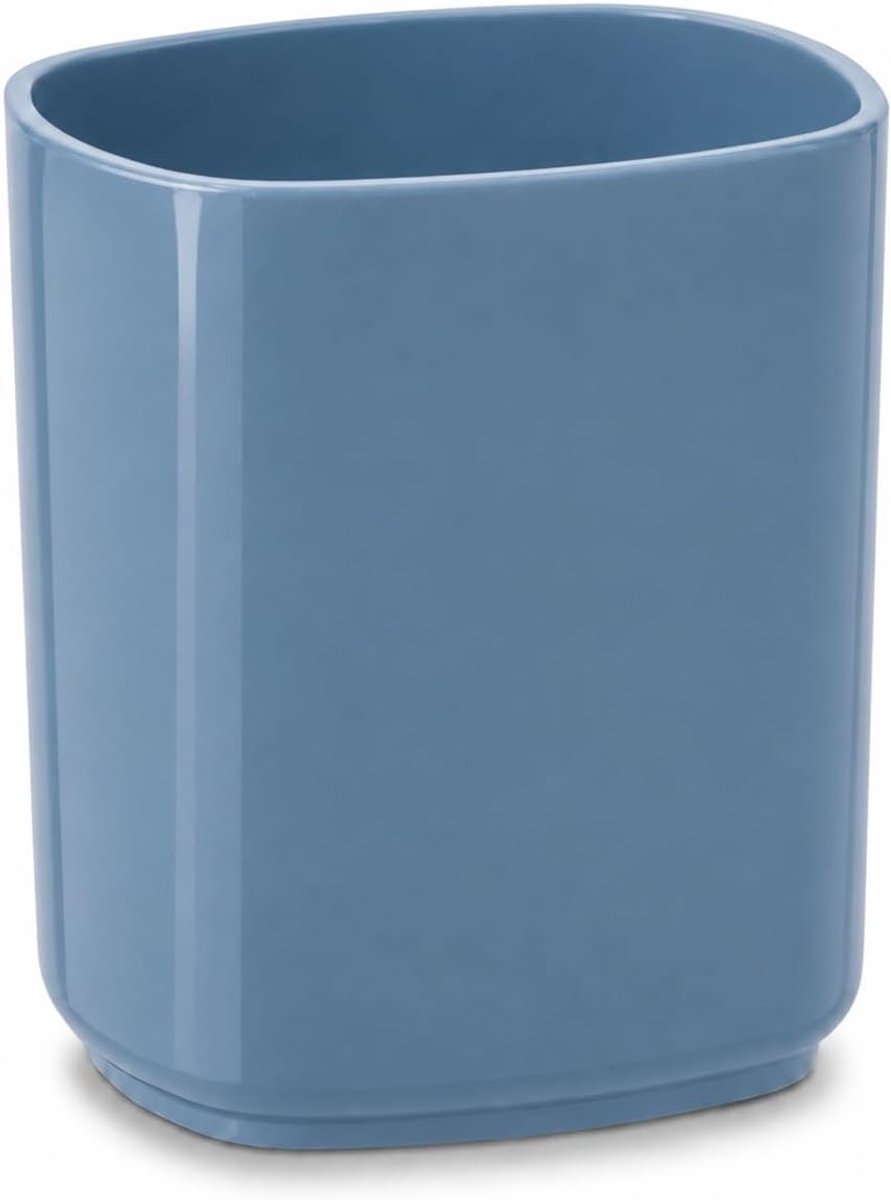 Pencil Holder Jumbo Potlood Beker Caddy Houder Bureaublad Organisator (Kunststof) (Blauw Kleur)