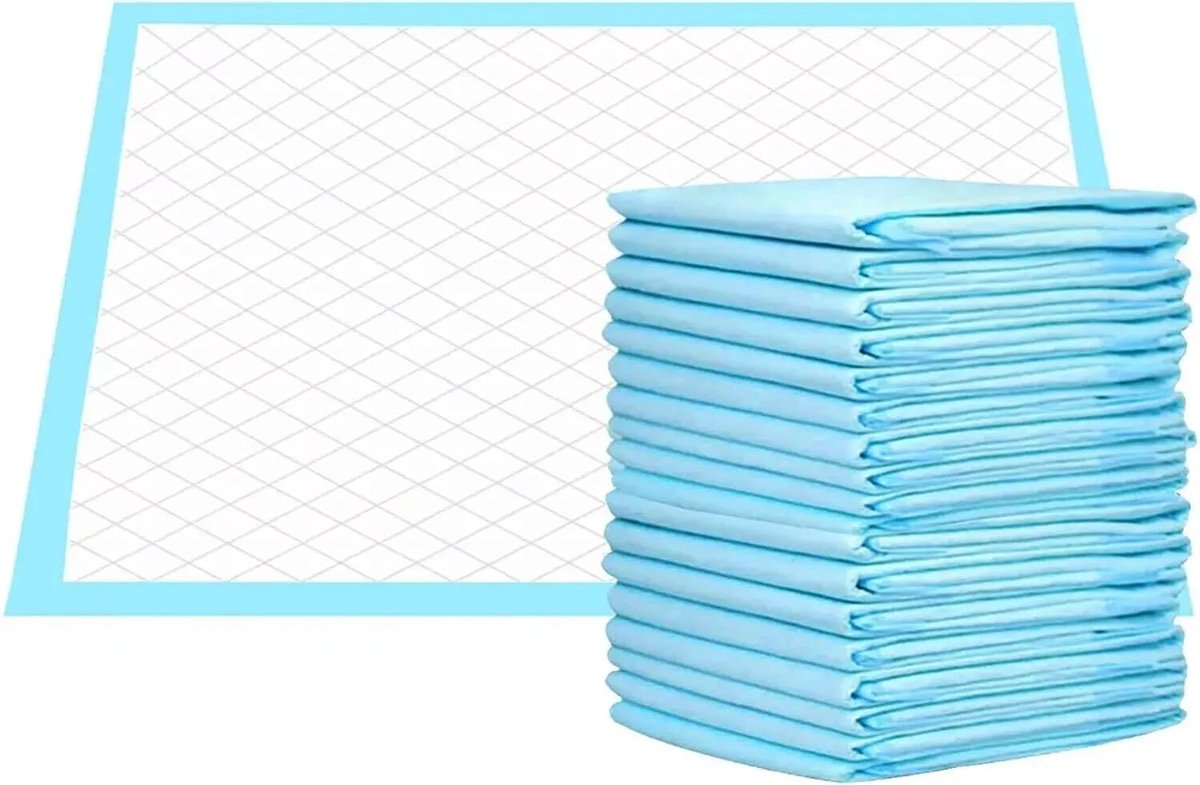 SnelShoppen - 60x90cm Incontinentie Bedpads Waterdicht Wegwerp Absorberende Lakens Bescherming Beschermer Voor Grote Bank Stoel Ledikant Matras Onderl