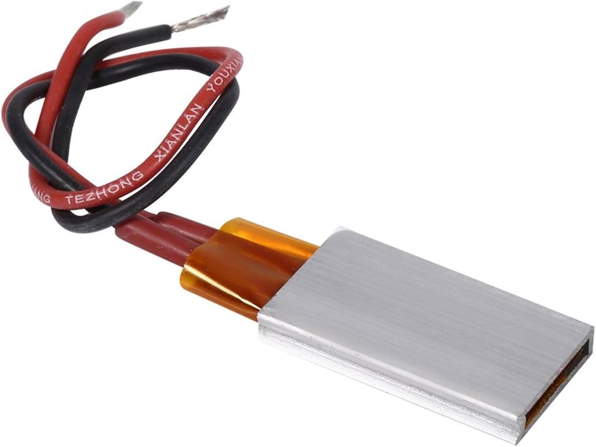 Verwarmingsplaat PTC 12V - Aluminium - 220℃ temperatuur - Ideaal voor hobbyprojecten - ShopVlot