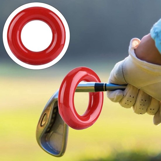 ONF3 - Golf Swing Weight Ring - Training Ring - Verbeterde Swing en Kracht - Rood - Golftraining - Krachttraining - Geschikt voor Golfspelers - ... van Onf3 — afbeelding 4