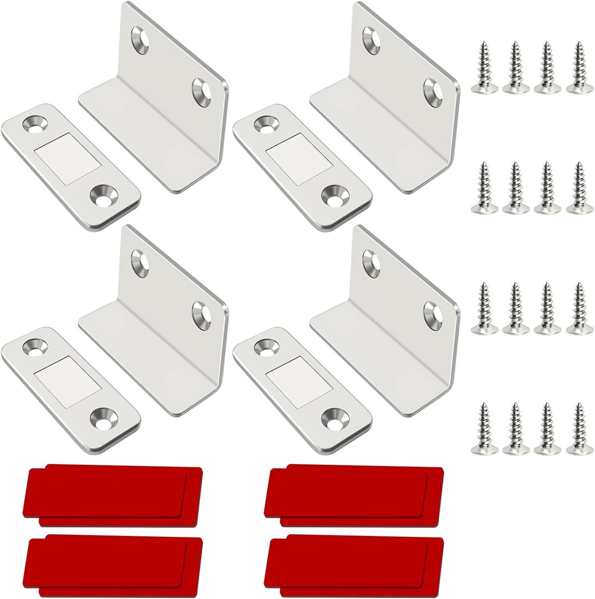 Sterke Magneten - Geschikt voor Deursluiters - 4 Stuks - 4 x 2,5 cm