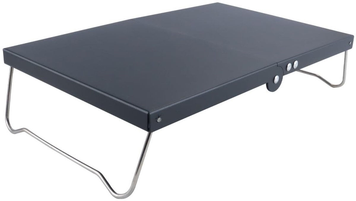 Omgoods - Opvouwbare Campingtafel Aluminium - Mini Koffietafel voor Buiten - 32 x 21 x 8 cm