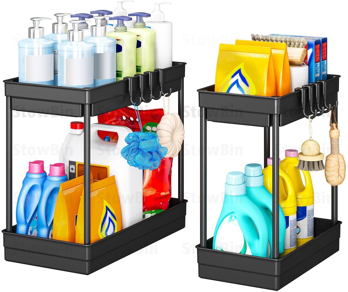 Omgoods - Set van 2 Keuken Organizers met Haakjes