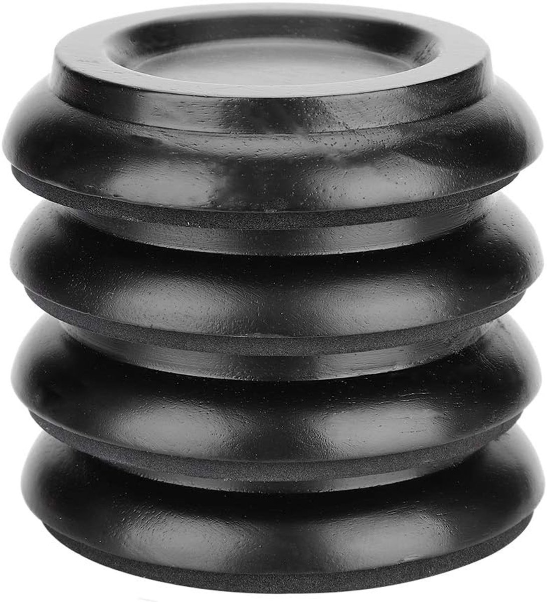 Piano Casters - 4 Stuks Beuken Houten Pad - Caster Cups - Beschermt Vloer Tegen Krassen - ShopVlot