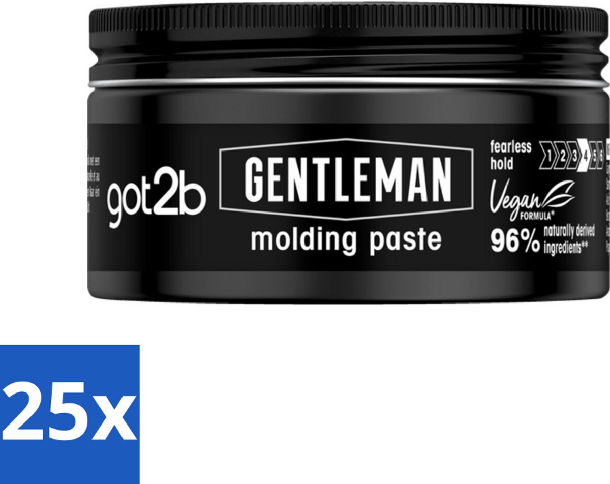 Got2B - Molding Paste - Gentleman - 100 ml - Bulkverpakking - 25 stuks