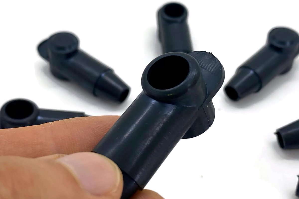 Kabelbeschermkap conisch 35-95 mm² - zwart PVC - duurzame bescherming voor kabels - ShopVlot