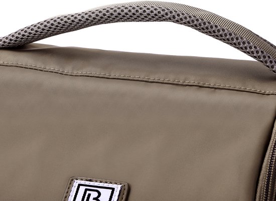 Brisby Kolftas 11 Liter - Koeltas voor Moedermelk & Borstkolf - 2 Geïsoleerde Vakken - Inclusief 2 Koelelementen - Tot 10 Uur Koel - Stone Greige van Brisby — afbeelding 2