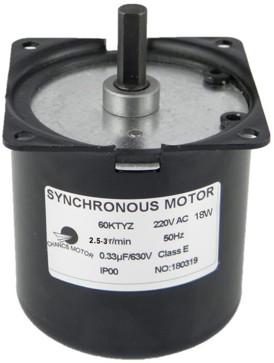 Elektrische gear motor 220 V - 60 KTYZ - 2.5 RPM CW/CCW - krachtige werking