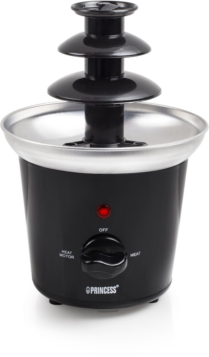 Princess 292994 Chocoladefontein - Chocolade fondue - 3 Lagen - Warmhoudfunctie — afbeelding 2