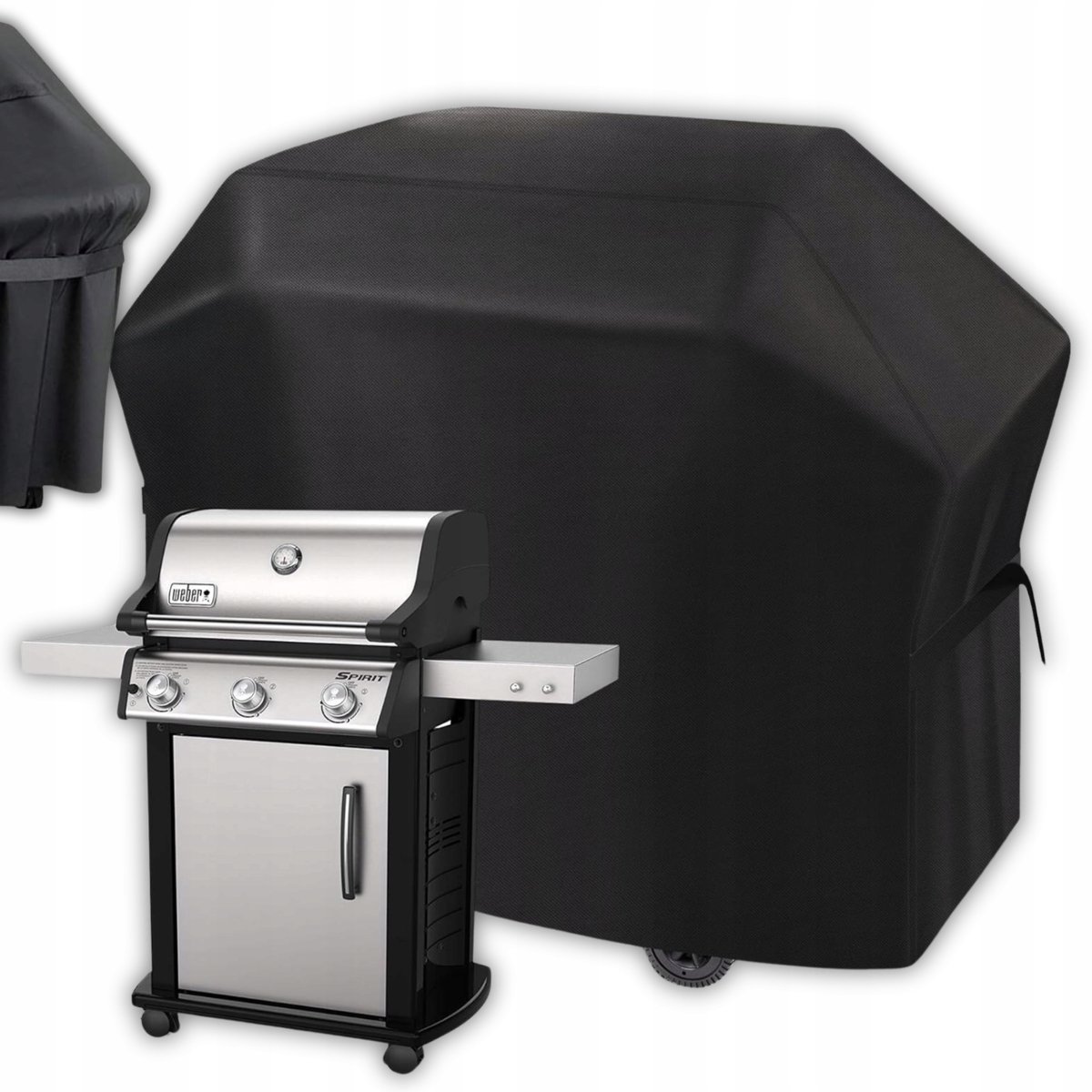 Waterdichte gasgrillschoenen - Grote Beschermhoes 147x117x61cm