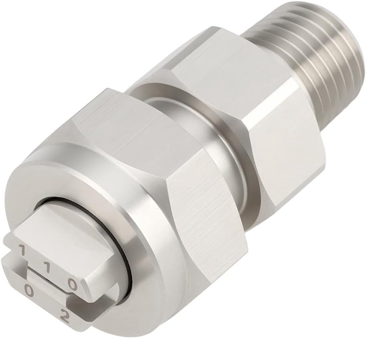 1 x 1/4 BSP Roestvrijstalen reinigingsmachine spuitmond 11002 compatibel met tapijtreinigingsmachines afzuiging - ShopVlot