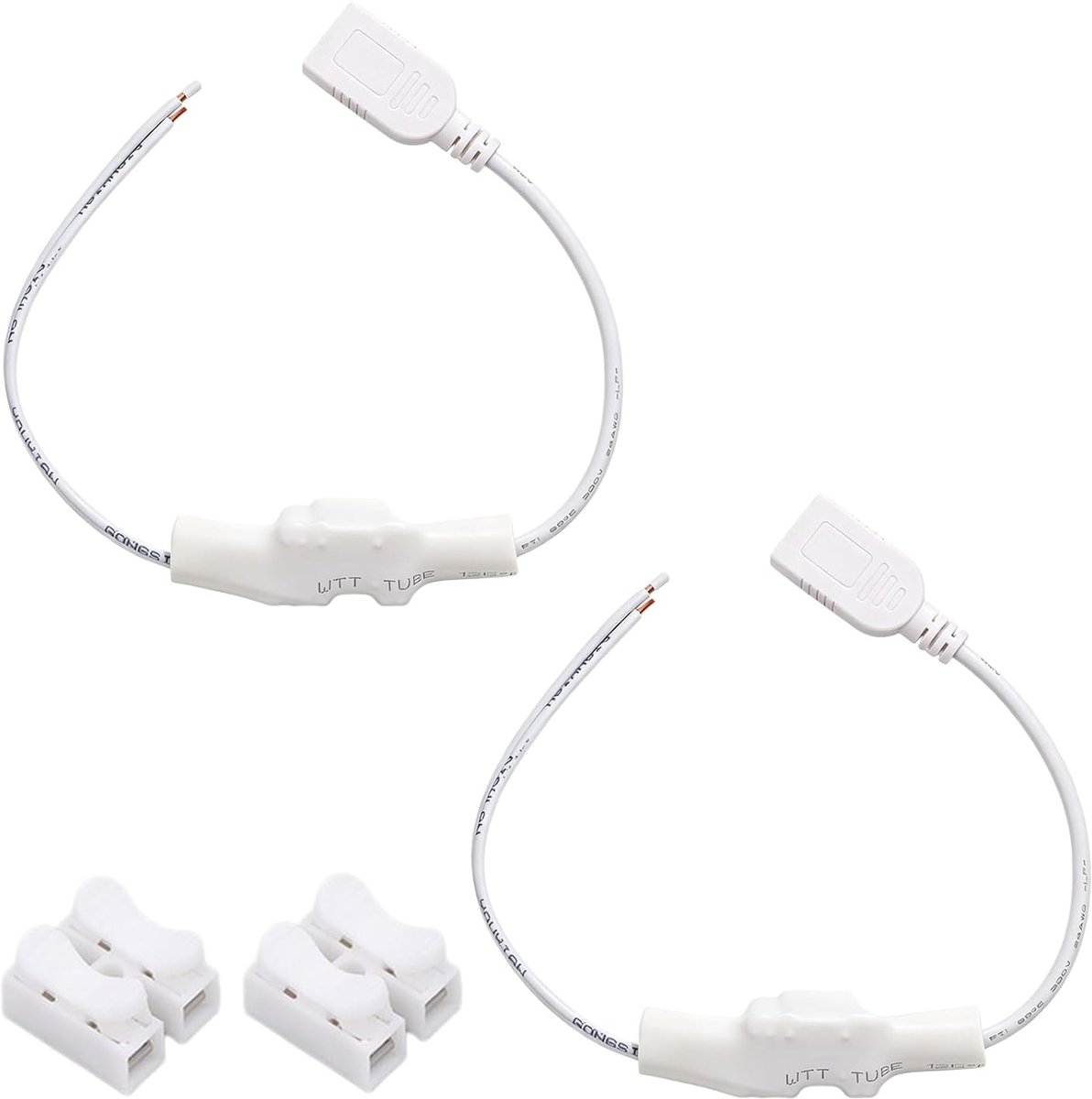 2 stuks kleine 5 W stroomomvormer 220 V naar 5 V met USB-adapter, kleine 5 W stroomomvormer voor bewakingscamera - ShopVlot