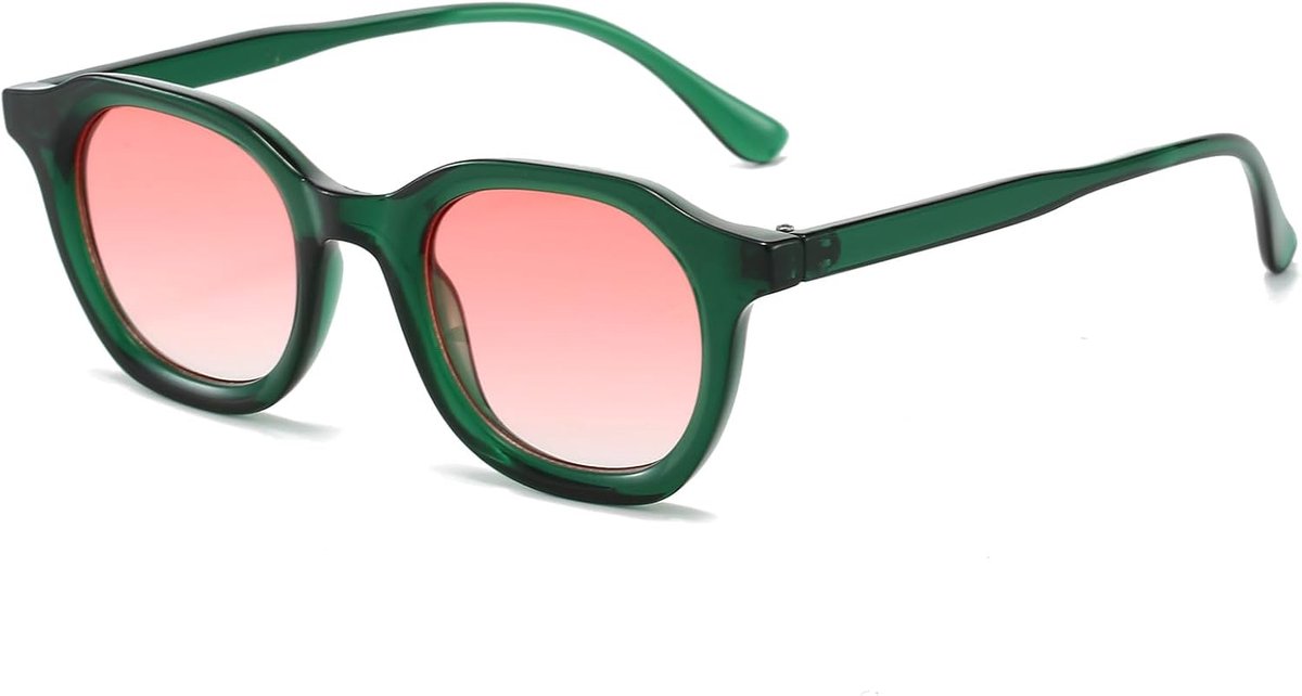 Ronde Zonnebril Vintage - Klein Retro Design - UV400 Bescherming - Trendy Accessoire - ShopVlot
