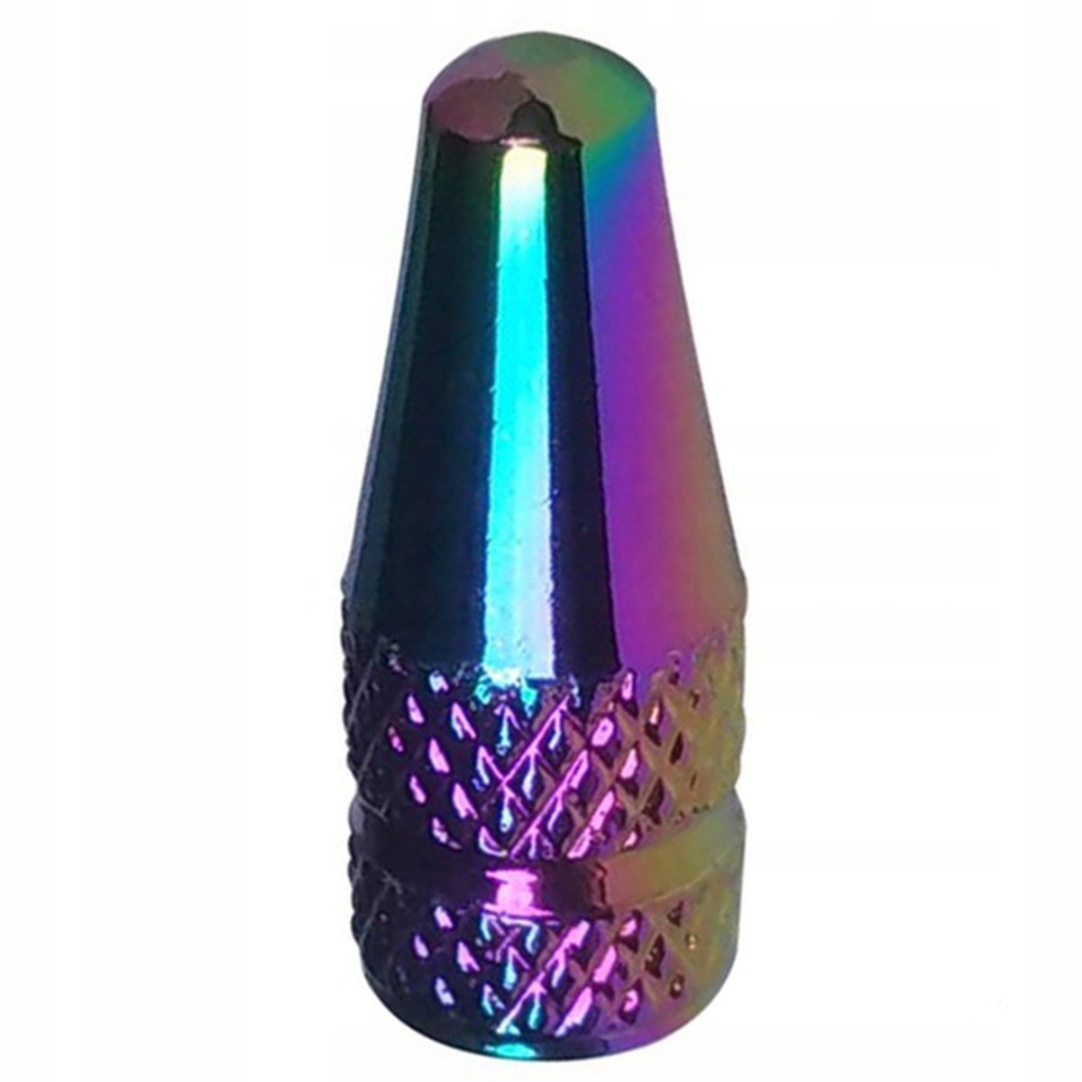 Merkloze Aluminium Ventieldopjes Presta - Regenboog Kleuren