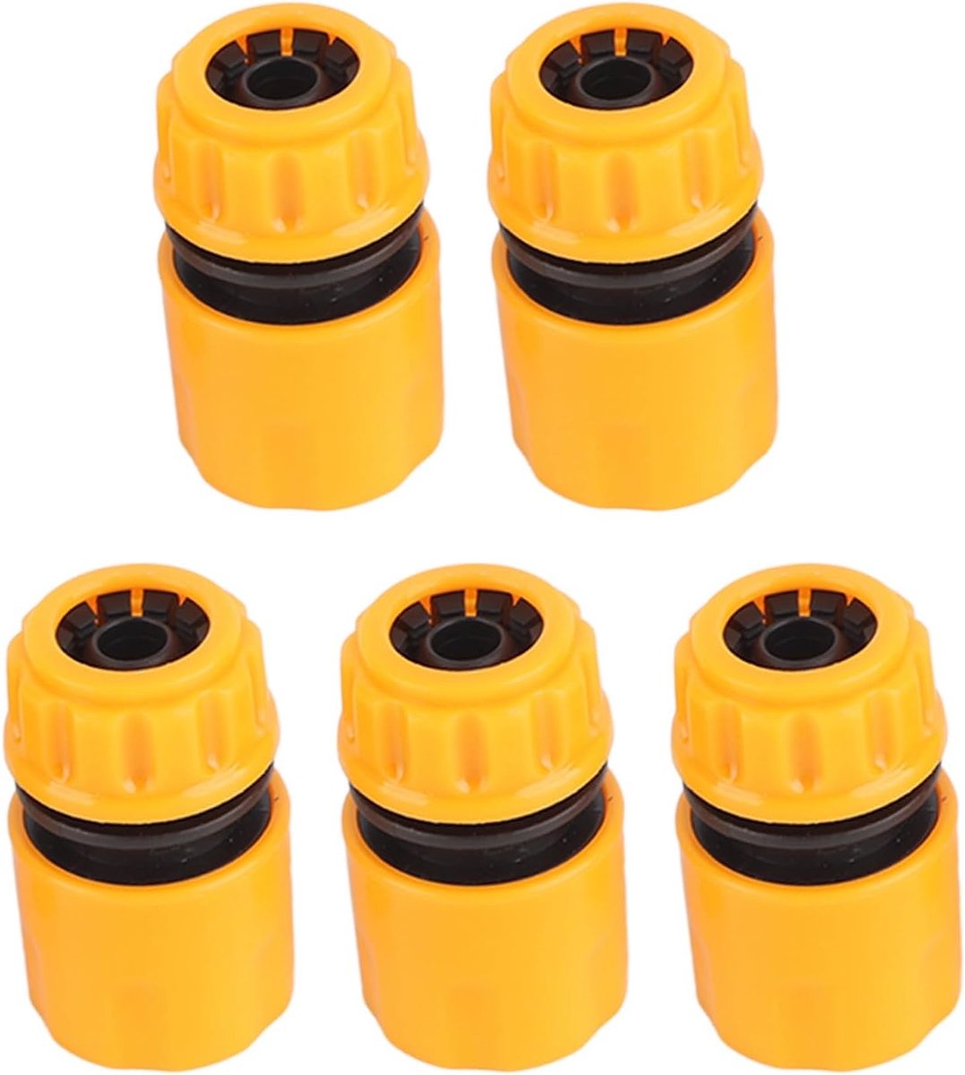 Pipe Connector 3/4 inch - Plastic ABS - 5 Stuks - Ideaal voor Tuinieren - ShopVlot