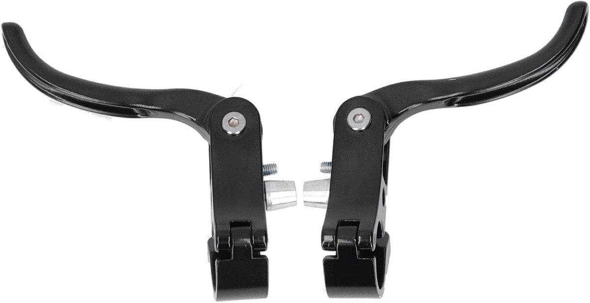 SnelShoppen - 1 Paar Fietshandremmen Aluminium Universele Remhendel Set voor 22.2mm/23.8mm Diameter Fietsen - Duurzaam en Lichtgewicht
