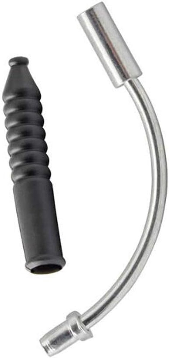 Fietsremkabel geleider 90° bocht - Aluminium en rubber - Stabiele routing - Bescherming remsysteem - ShopVlot