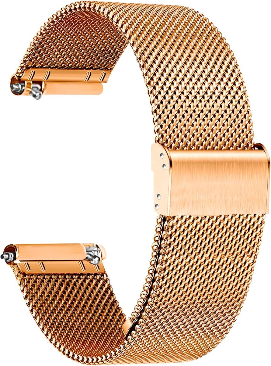 TStrap mesh watch band metal, quick release watch band for men and women, stainless steel replacement smart bracelet - ShopVlot