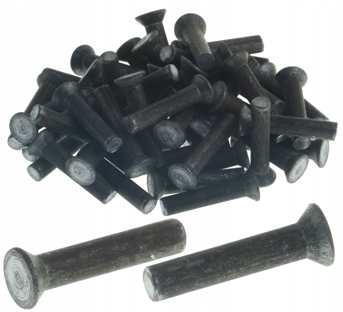 Verzinkte Klinknagels Kegelvormig 5 x 25 mm DIN661 - 50 Stuks
