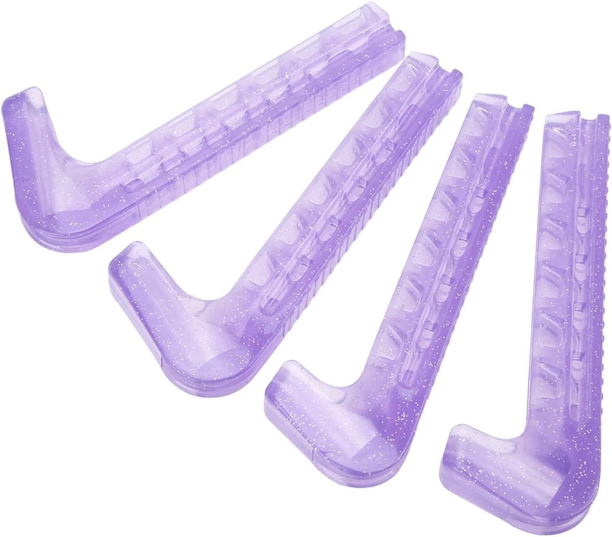 Schaatsbeschermers - Paars - 16,5 cm - Siliconen - Voor Kunstschaatsen en Hockeysticks
