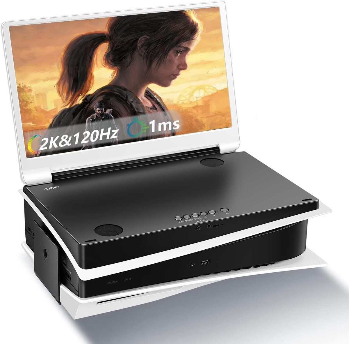 Draagbare Monitor - 120Hz - 15,6 inch - 2K Gaming Display met FreeSync - Voor Gaming