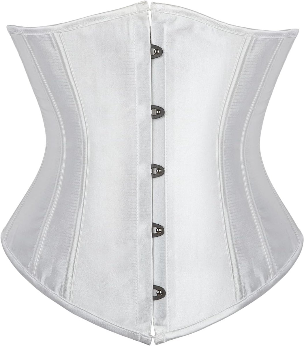SZIVYSHI Underbust Corset Waistband - White - Size XXL - ShopVlot